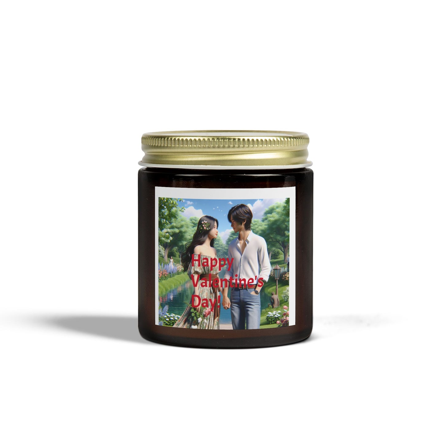 Valentine's Day Scented Candle - Coconut Apricot Wax (4oz & 9oz)